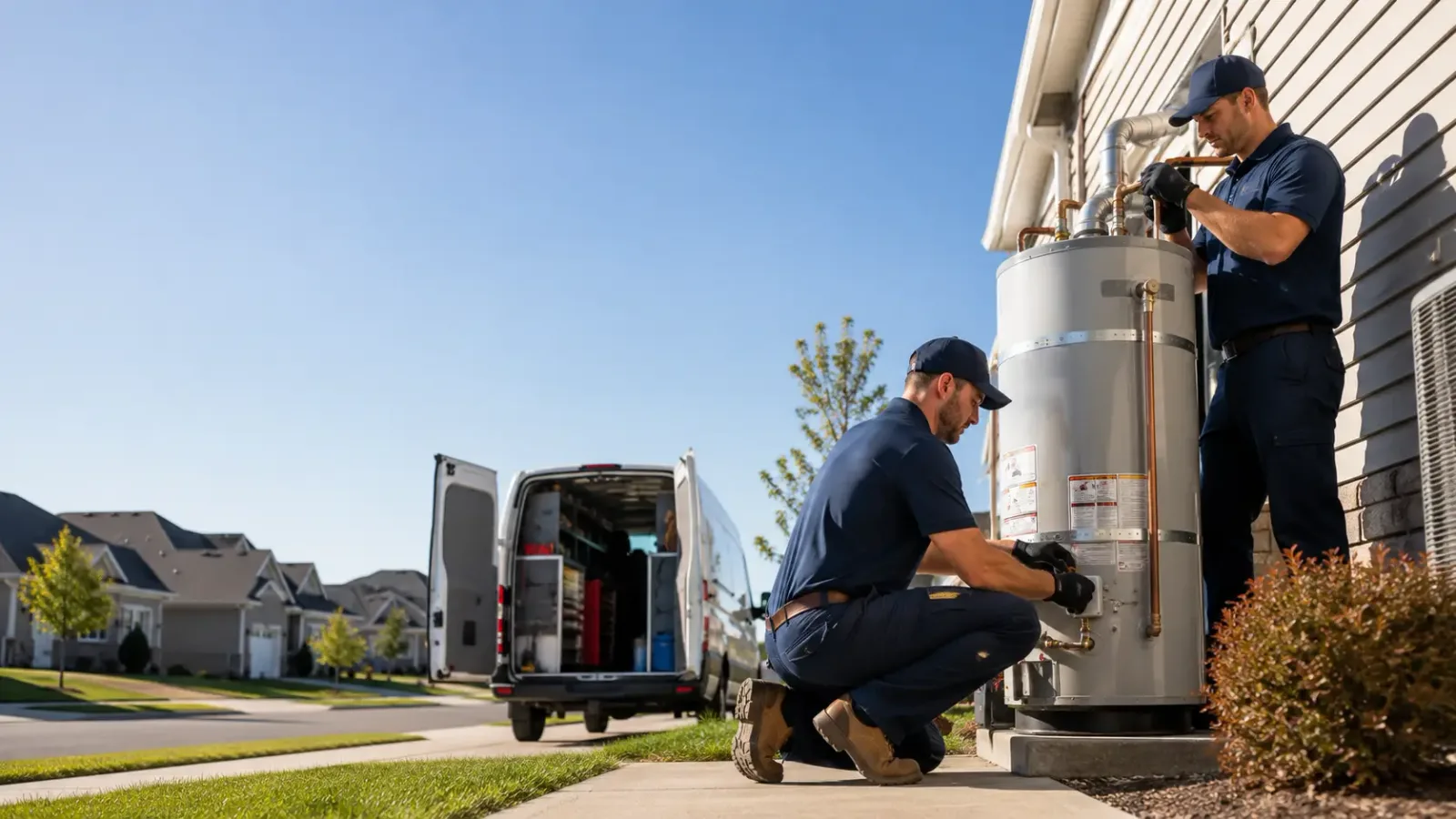 Water Heater Installation in Grand Mound, IA